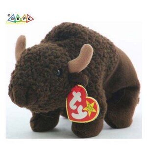 TY Beanie Babies Roam The Buffalo 1998 Mint Condition w/Hang Tag